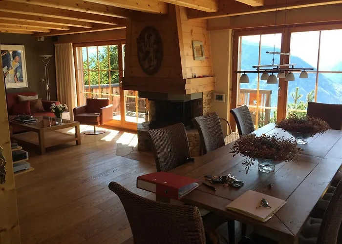 Beautiful With Exceptional View Crans-Montana